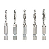 DeWalt DWADTMISETM 5 pc Drill Tap Set