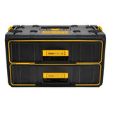DEWALT, DWST08320, ToughSystem 2.0 Tool Storage Unit, 2 Drawers, 21.3 in L, Plastic/Metal, 25 lb Capacity