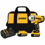 DeWalt DCF899P2 20v MAX* XR Brushless 1/2" Impact Wrench Kit W. Detent Anvil