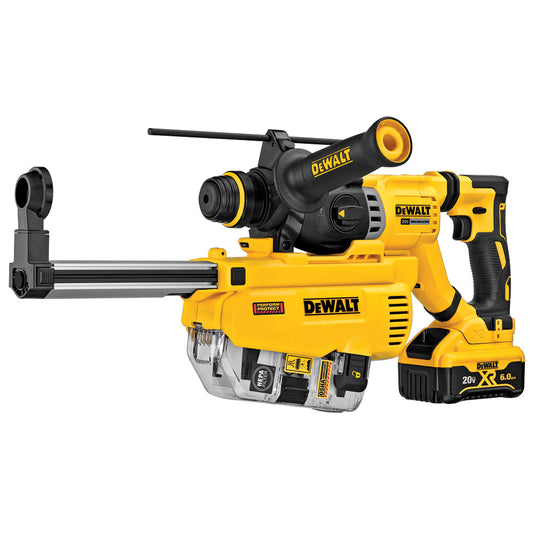 DeWalt DCH263R2DH 20V MAX 1-1/8" SDS + D-Handle Rotary Hammer W/Dust Extractor