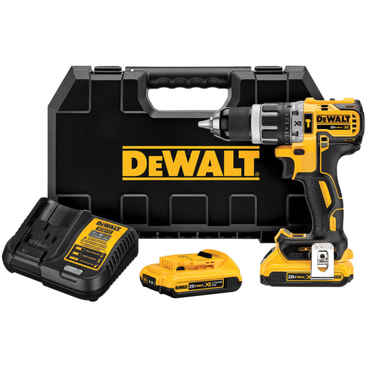 DeWalt DCD796D2 20V MAX XR Li-Ion Brushless Compact Hammerdrill Kit