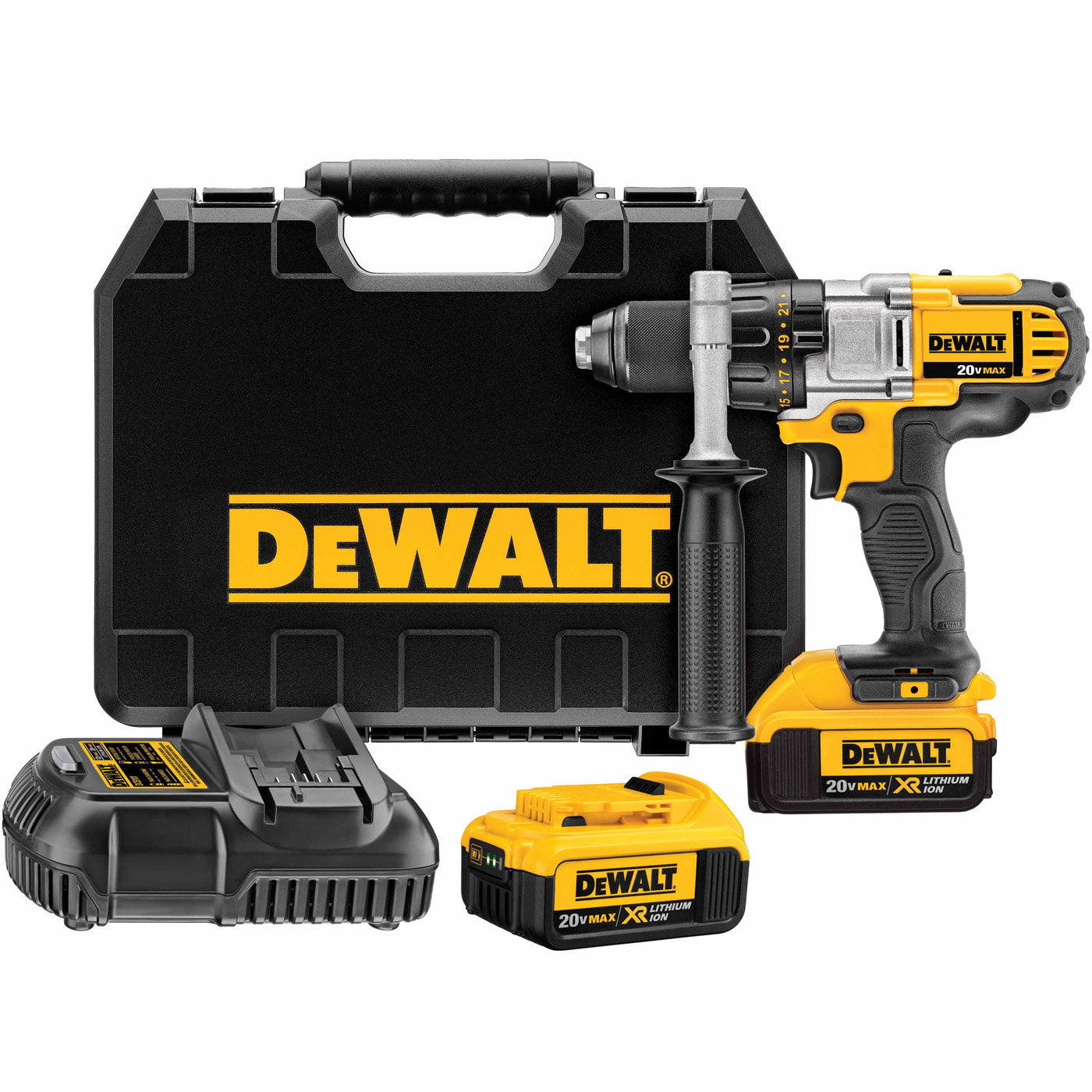 DeWalt DCD980M2 20V MAX Lithium Ion Premium 3-Speed Drill/Driver Kit
