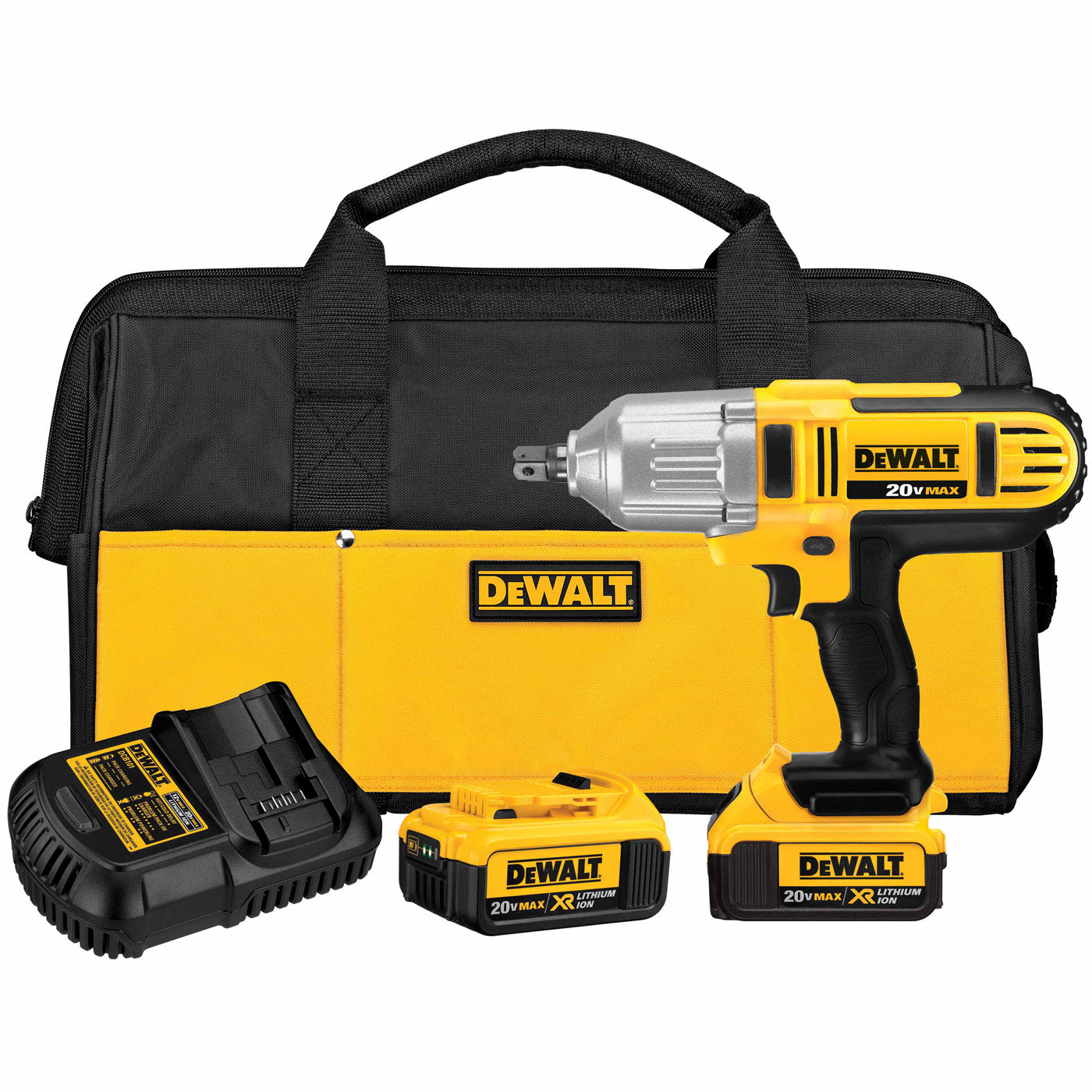 DeWalt DCF889M2 20V MAX Lithium Ion 1/2" Impact Wrench With Detent Pin