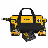 DeWalt DCK267M2 20V MAX XR Brushless Screwgun & Impact Driver Kit (4.0 AH)