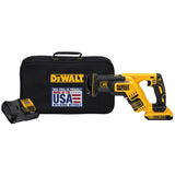 DeWalt DCS367D1 20V MAX XR Brushless Compact Reciprocating Saw (2.0Ah)