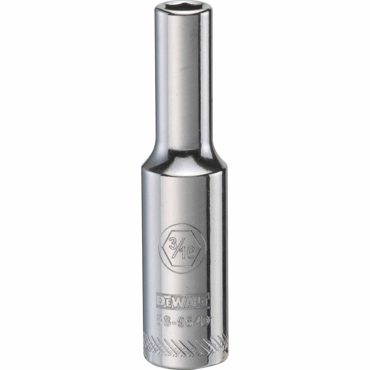 Dewalt DWMT88964OSP Mechanics 6 Point 1/4" Drive Deep Socket 3/16"