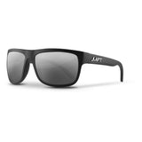 LIFT Safety EBE-18MKM Banshee Safety Glasses - Matte Black Frame - Silver Mirror Lens