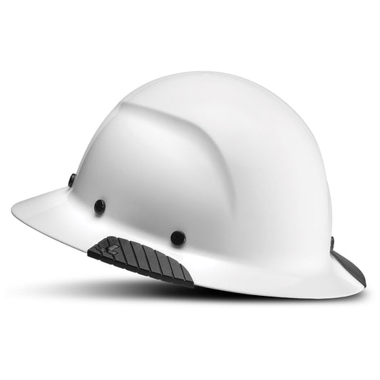 LIFT Safety HDF-15WG DAX Full Brim Hard Hat - Ratchet Suspension - White