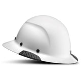 LIFT Safety HDF-15WG DAX Full Brim Hard Hat - Ratchet Suspension - White
