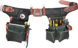 Occidental Leather B9588 Adjust-to-Fit Green Building Tool Bag Set