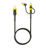 DeWalt 131 1356 DW2 Reinforced 3-in-1 Cable for Lightning USB-C and Micro-USB