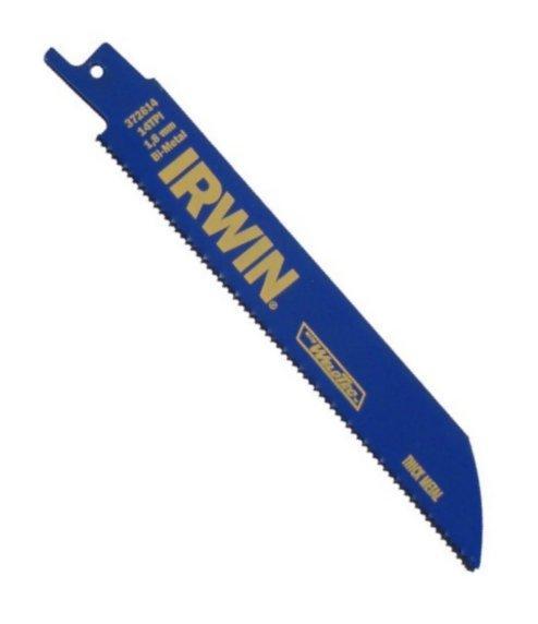 (10 PACK) Irwin 614 6" x 14 TPI Reciprocating Saw Blade Thick Metal Cutting