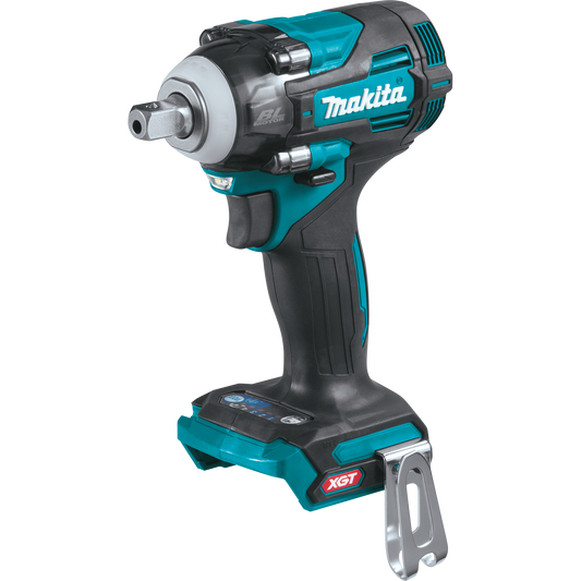Makita GWT05Z 40V max XGT® Brushless Cordless 4‑Speed 1/2" Sq. Drive Impact Wrench w/ Detent Anvil, Tool Only