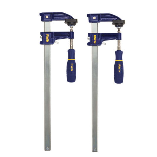 IRWIN IRHT83240 12 in. X 2-1/2 in. D F Clamp Set 600 lb