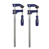 IRWIN IRHT83240 12 in. X 2-1/2 in. D F Clamp Set 600 lb