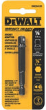 DEWALT, DW2541IRB, Socket Adapter, 1/4 in Hex Shank, 1/4 in Socket, 2.550 in Length