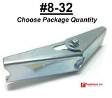 8-32 Toggle WIng Nut Zinc Plated SprIng Loaded Hollow Wall Anchor