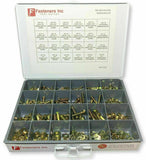 1/4"-20 x 2 1/2" (PT) Hex Bolt Yellow Zinc Plated Grade 8 Cap Screw Coarse Thread