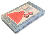 Grade 5 Hex Bolts Cap Screws, Nuts & Washers Assortment Kit - 380 Pieces!