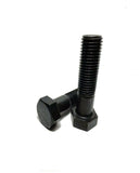 1/2"-13 x 1 1/4" Hex Bolt Plain Black Steel Grade 5 Cap Screw Full Thread