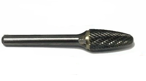 SF-5 Norseman Premium Carbide Burr Tree Shape Radius Double Cut USA (18559)