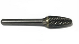 SF-5 Norseman Premium Carbide Burr Tree Shape Radius Double Cut USA (18559)