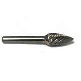 SG-5 Norseman Premium Carbide Burr Pointed Tree Shape Double Cut USA (18799)