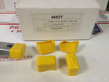 13/16" Shallow YELLOW End Caps for Unistrut Channel (#4882Y) (P2860-33)