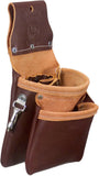 Occidental Leather 6102 9-Pocket Compact All Leather Tool Pouch w/Tool Snap Clip