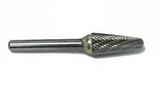 SL-4 Norseman Premium Carbide Burr Taper Shape Radius Double Cut USA (19249)