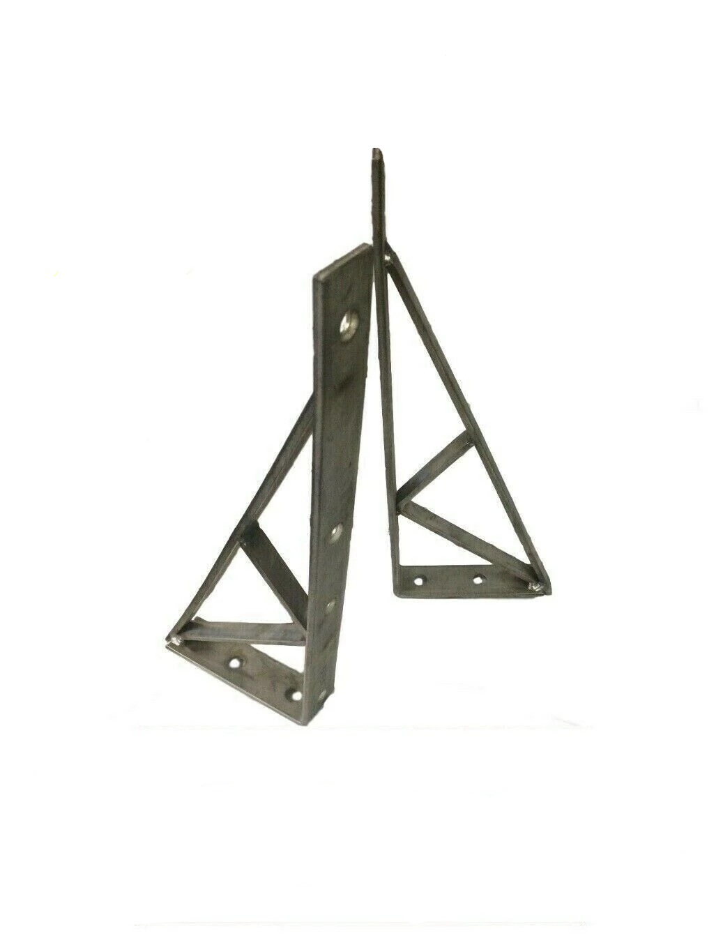 (#478416S1) P1777 Stainless Steel Unistrut Shelf Bracket / Brace 16-1/2" Qty: 5