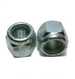 1 1/4"-12 Fine Grade 2 Nylon insert Lock Nuts Nylock Zinc Plated