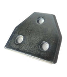 3-Hole Flat Plate Fitting for Unistrut / B-Line Channel #4623 P1356