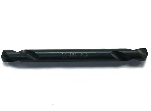 TwIn Ends Heavy Duty #11 High Speed Twist Drill Bit USA Made Norseman 27950