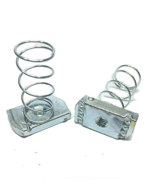 3/8"-16 SprIng Nuts for Unistrut / B-LIne Channel #4121 P1008 EG