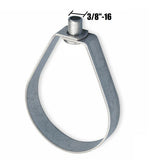4" x 3/8"-16 Pipe Size Swivel Loop Hanger Tolco Fig 200 Adjustable Band Hanger