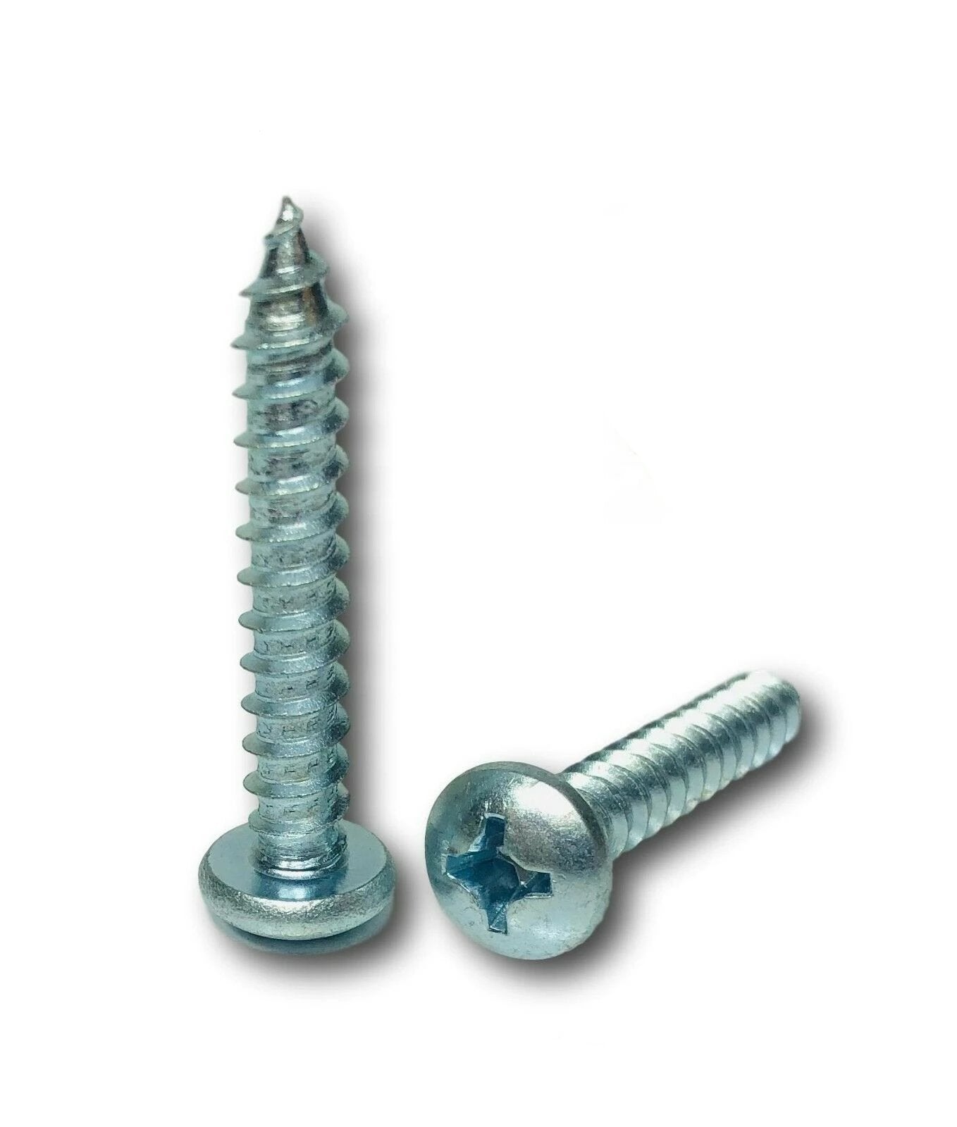 #10 x 3/4" Phillips Pan head Sheet Metal Screw Zinc Plated