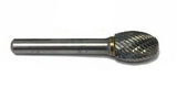 SE-5 Norseman Premium Carbide Burr Oval/Egg Shape Double Cut USA (18329)