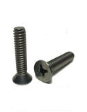 #10-32 x 1 1/4" Phillips Flat Head Machine Screws Stainless Steel