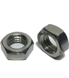 1/4"-20 Hex Jam ThIn Nut StaInless Steel Half Height