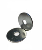 1/4" x 1 1/4" OD Stainless Steel Extra Thick Fender Washer