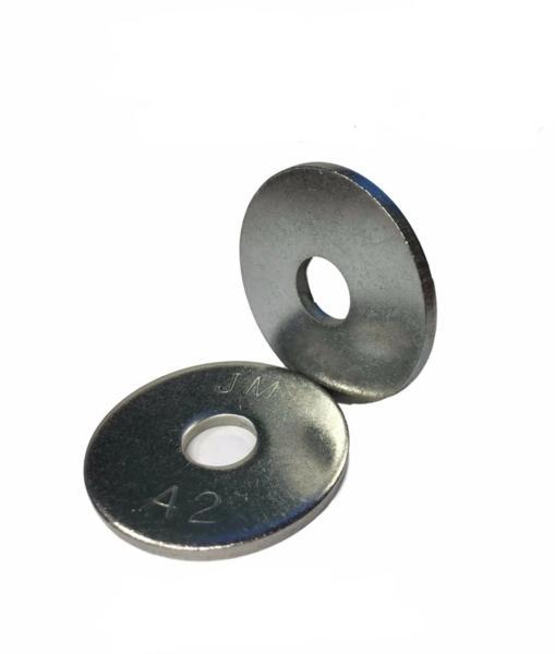 3/8" x 1 1/4" OD Stainless Steel Extra Thick Fender Washer