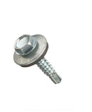 INTERCORP HA1416 #14 x 1" Self Drilling Screw Hex Washer Head W/Washer - 1,250
