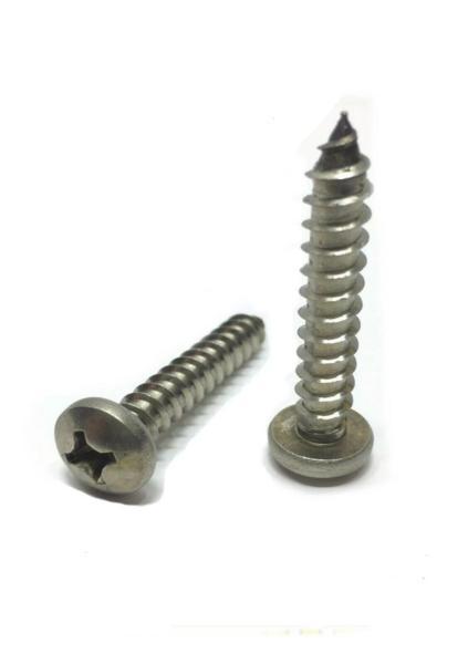 #8 x 3/4" Sheet Metal Screws StaInless Steel Pan Head Phillips Drive