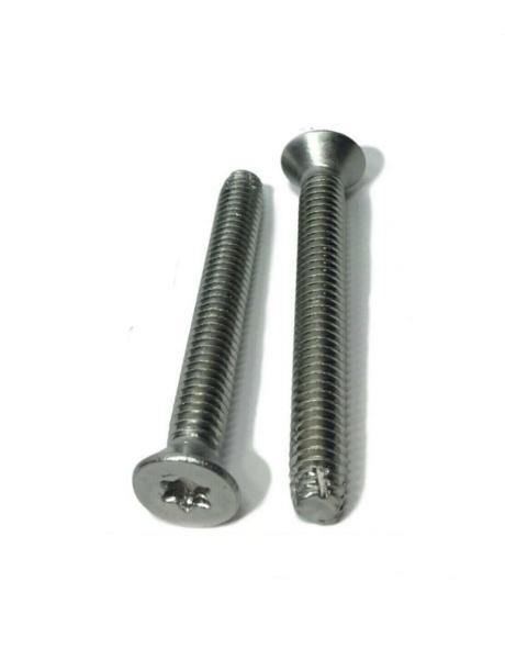 1/4"-20 x 2-1/2" StaInless Steel Trailer FloorIng Floorboard Screw Torx