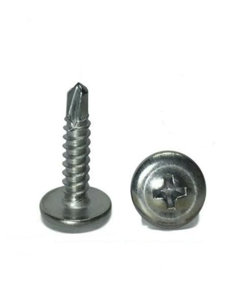 #8 x 3/4" StaInless Steel Phillips Modified Truss Head Self DrillIng Screw