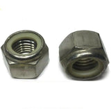 5/16"-18 StaInless Steel Nylon Insert Lock Hex Nut UNC Nylock