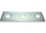 (4616) P1066 3 Hole Flat Splice Plate for Unistrut / B-LIne Channel