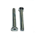 3/8" x 4" Flat Head Phillips Concrete Sleeve Anchors Zinc Plated