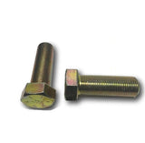 7/8-14 x 2" Hex Bolt Zinc Plated Grade 8 Cap Screw FIne Thread